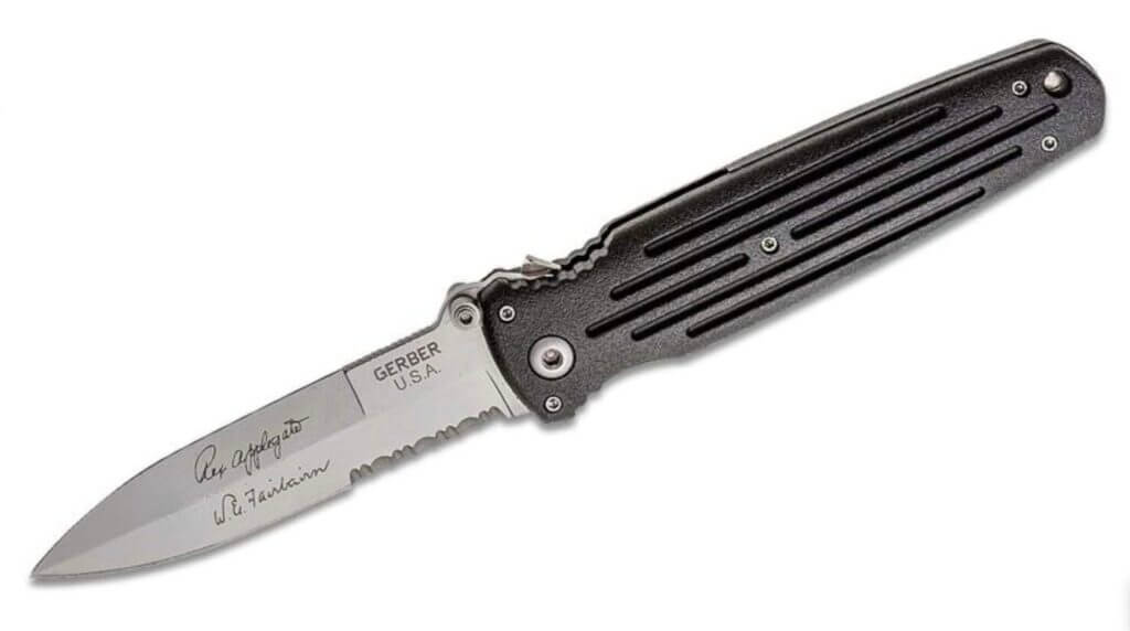 Gerber Rex Applegate knife open